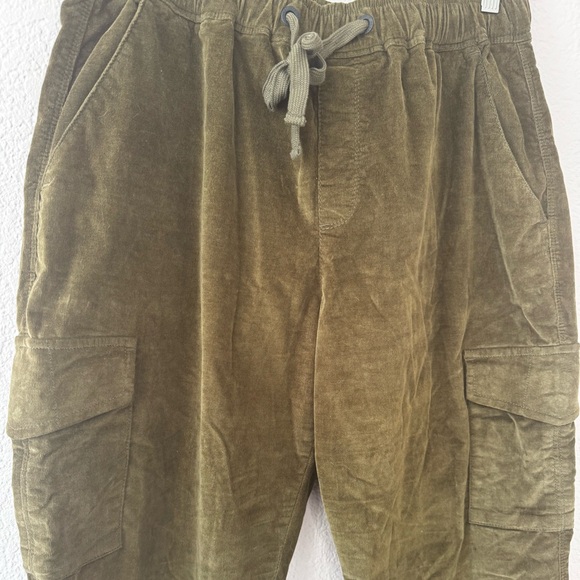 EUC Sanctuary Dark Green Soft Corduroy Mia Trooper Cargo Jogger - Picture 6 of 8